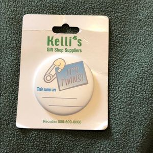 A pin for those expecting twins